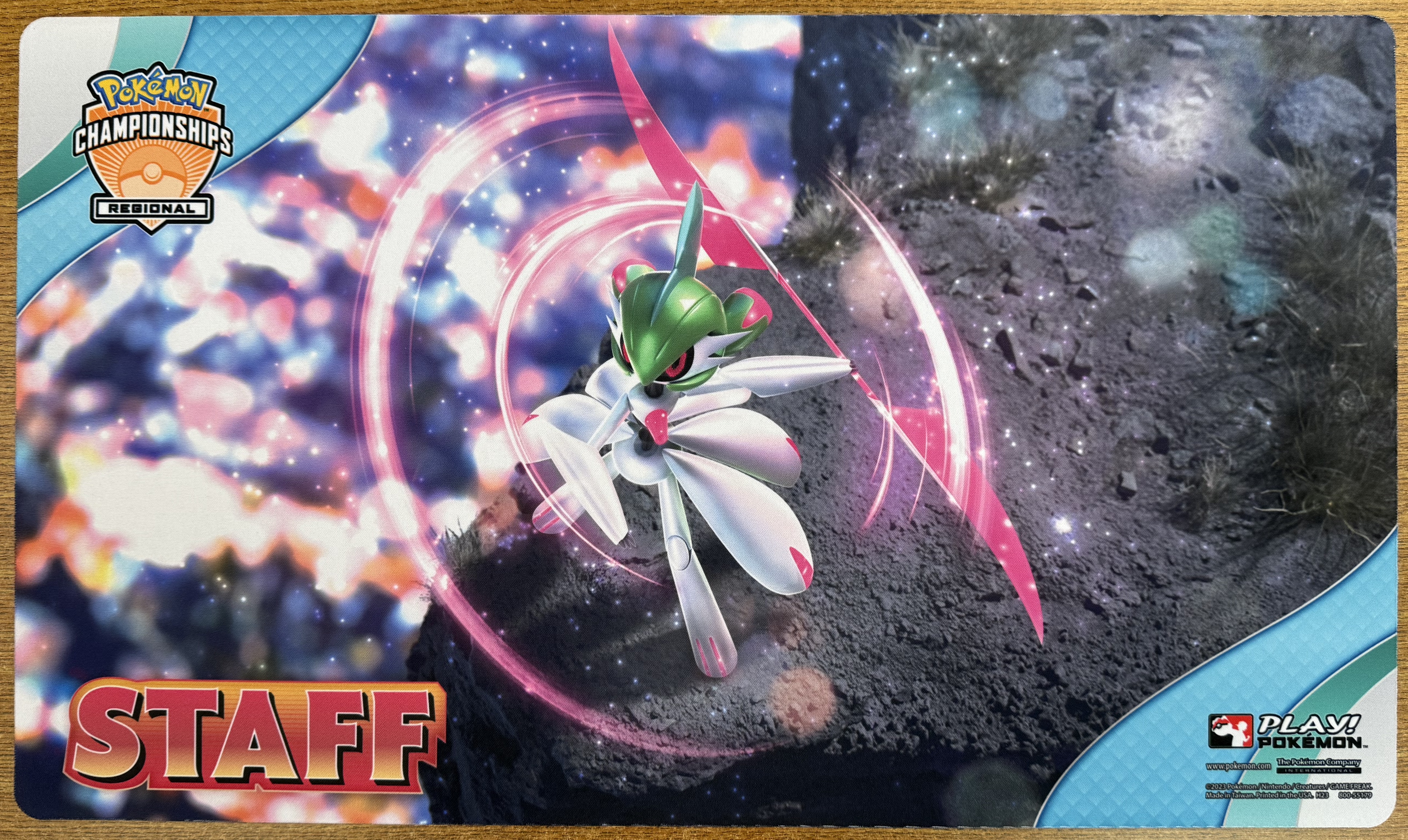 Iron Valiant Staff Playmat